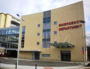 The A&E of Our Lady of Lourdes Hospital is frequently overcrowded