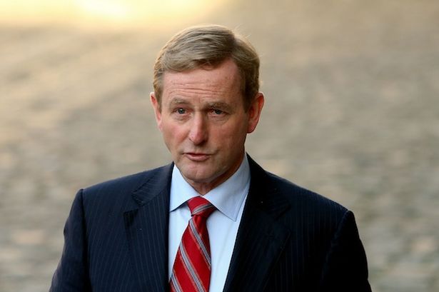Enda Kenny will be in the area today