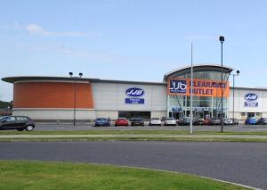 The JJB facility at Dundalk Retail Park, which will house the new velodrome