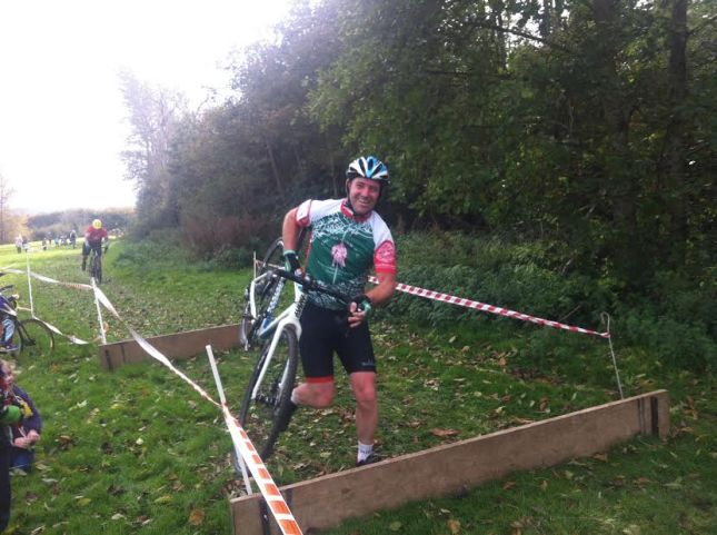 Ray Fedigan pictured on his Cyclocross League debut in Tallaght