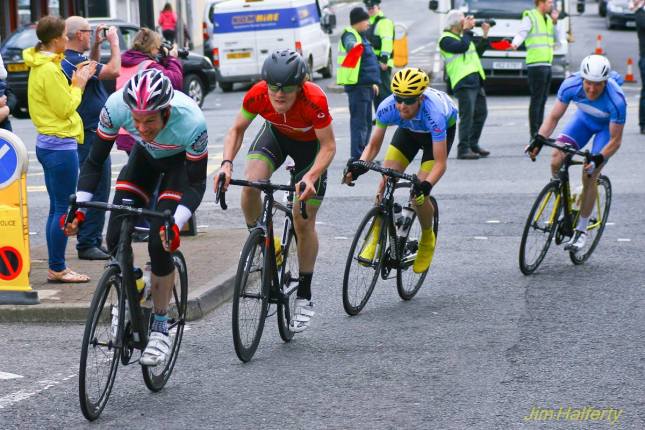 Liam Dolan competing in the Tour of the Mournes on Sunday